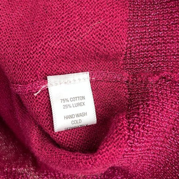 PBX Basics V-Neck Long Sleeve Top Size M EUC - Picture 7 of 7